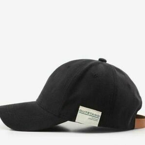 オシャレ帽子　キャップ　ブラック　黒　韓国スタイル　56cm～60cm　メンズ　レディース　キッズ