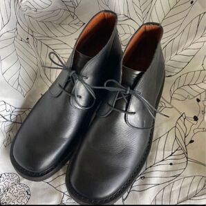 ブラック 靴 シューズ レザー 黒キャサリンハムレット