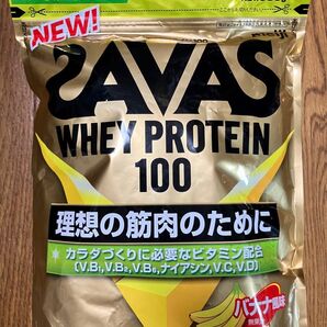 ホエイプロテイン100 バナナ風味 980g
