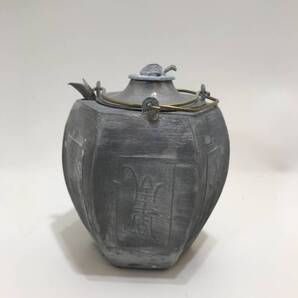 中国酒器 六角 熱燗 茶器 急須 ちろり アンティーク★K2939K2