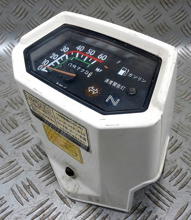 角シャリィ70メーター☆ライトカウル他 Yahoo!オークション -「シャリー 角目」(ホンダ用) (メーター)の