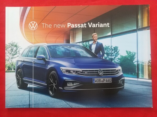 ⑩送料無料【フォルクスワーゲン パサート ヴァリアント】カタログ 2021年4月 Volkswagen Passat Variant VW
