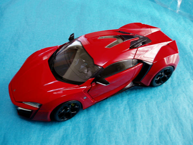 JADA TOYS 1/18 F&F (7) ライカン ハイパースポーツ レッド