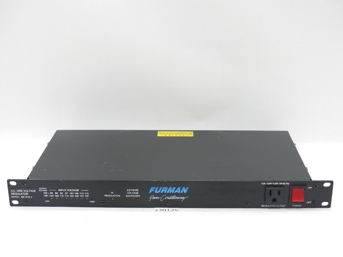 Yahoo!オークション -「furman ar-1215j」の落札相場・落札価格 Yahoo!オークション -「furman ar-1215j」の落札相場・落札価格