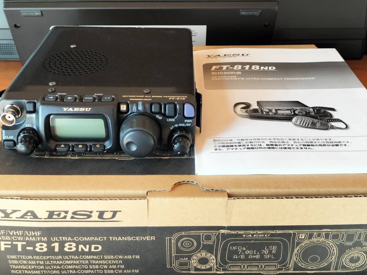 Yahoo!オークション -「ft-818nd」(トランシーバー) (アマチュア Yahoo!オークション -「ft-818nd」(トランシーバー) (アマチュア