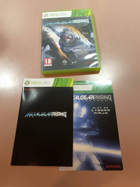 送料無料 日本語プレイ可 Xbox360★メタルギアライジングリヴェンジェンス MGR★Used☆Metal Gear Rising Revengeance☆