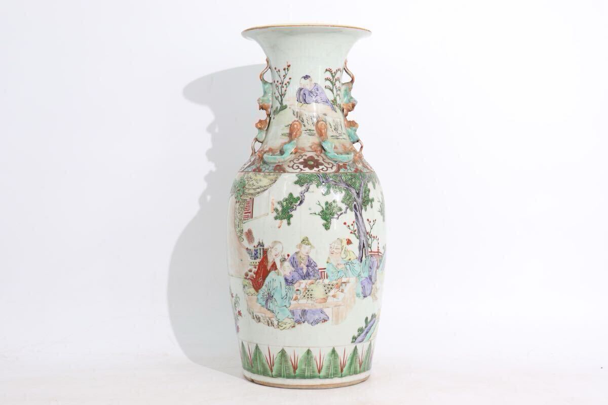 Yahoo!オークション -「中国美術 壺」(色絵磁器) (骨董陶磁器 Yahoo!オークション -「中国美術 壺」(色絵磁器) (骨董陶磁器