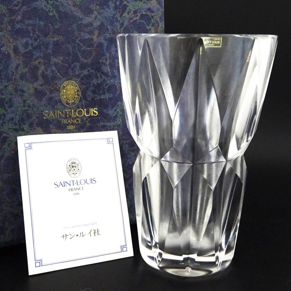 Yahoo!オークション -「サンルイ 花瓶」(クリスタルガラス Yahoo!オークション -「サンルイ 花瓶」(クリスタルガラス