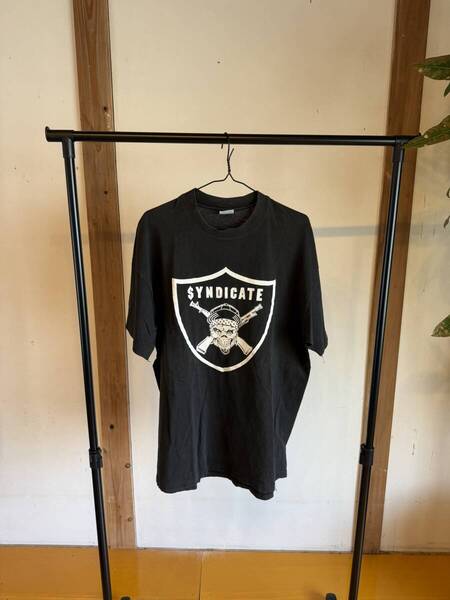 90s vintage Original Rhyme Syndicate Records T-shirt XL