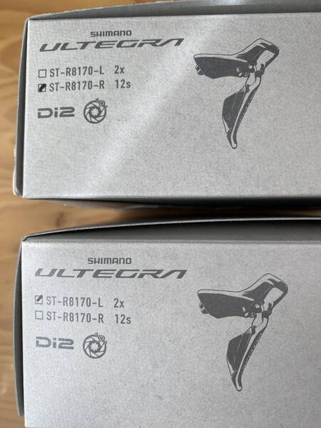 シマノ ST-R8170 左右セット Di2 2×12S ULTEGRA アルテグラ 油圧 ディスク ブレーキ shimano
