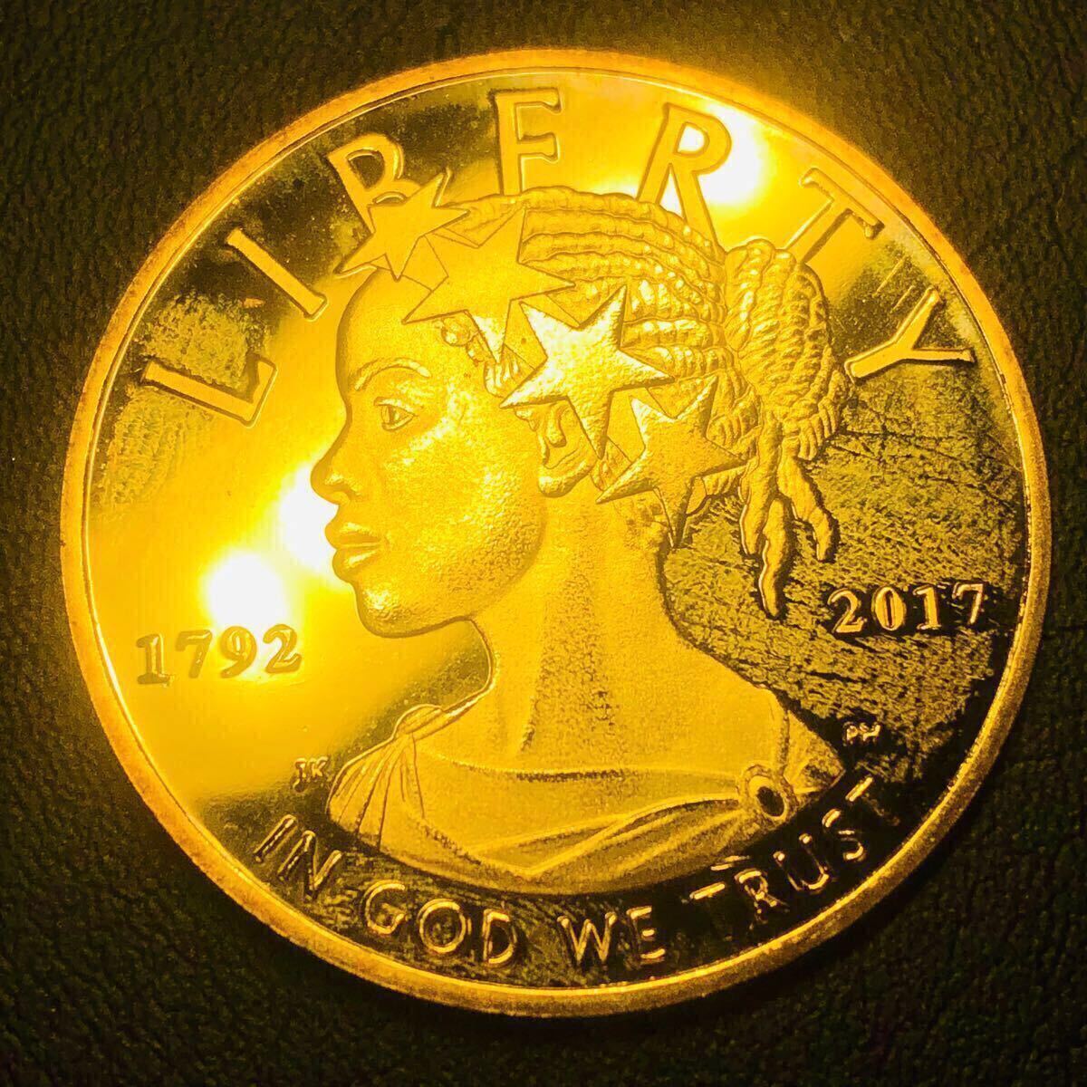 外国古銭 アメリカ エミレーツ 1オンス ゴールドバー 大型金貨