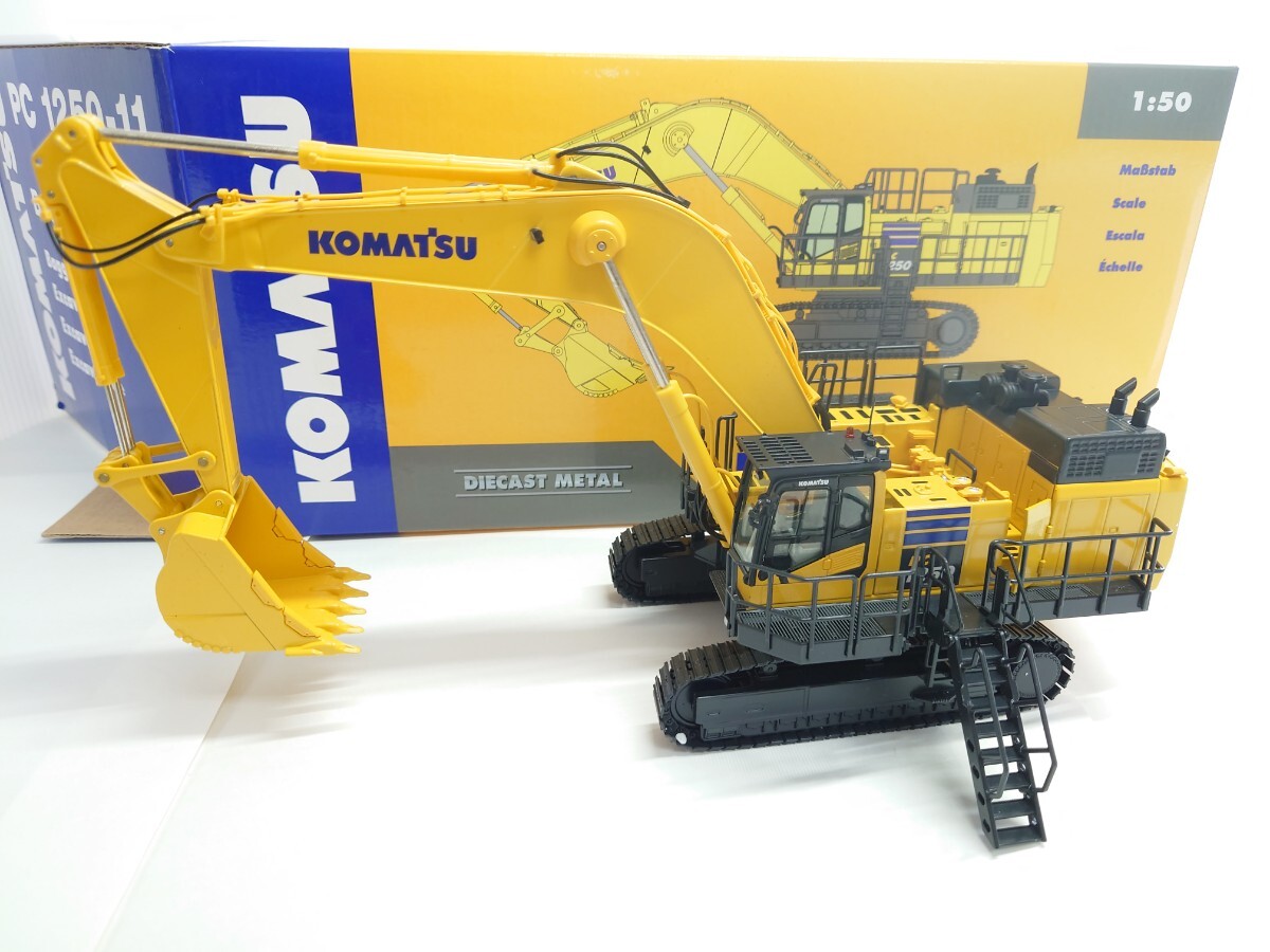 Yahoo!オークション - 未開封 1/50 KOMATSU コマツ 油圧ショベル Yahoo!オークション - 未開封 1/50 KOMATSU コマツ 油圧ショベル