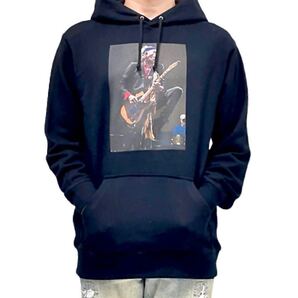新品 キースリチャーズ ローリングストーンズ バンド ギタリスト LIVE ライブ テレキャスター ギターソロ パーカー ユニセックス Mサイズ