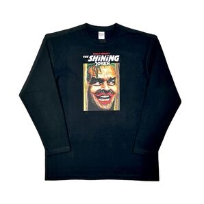 新品 シャイニング ジャック トランス ニコルソン JOKER ジョーカー キューブリック ホラー映画 ロンT 長袖 Tシャツ オーバーサイズ XL(LL)