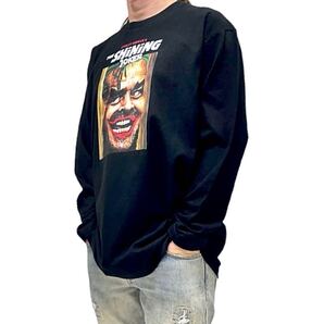 新品 シャイニング ジャック トランス ニコルソン JOKER ジョーカー キューブリック ホラー映画 ロンT 長袖 Tシャツ ユニセックス Lサイズ