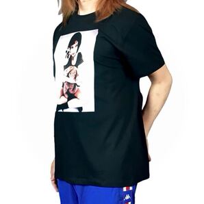 新品 LEON レオン ヒロイン マチルダ ショートカット少女 ナタリーポートマン うさぎ ぬいぐるみ ピストル Tシャツ ユニセックス Sサイズ