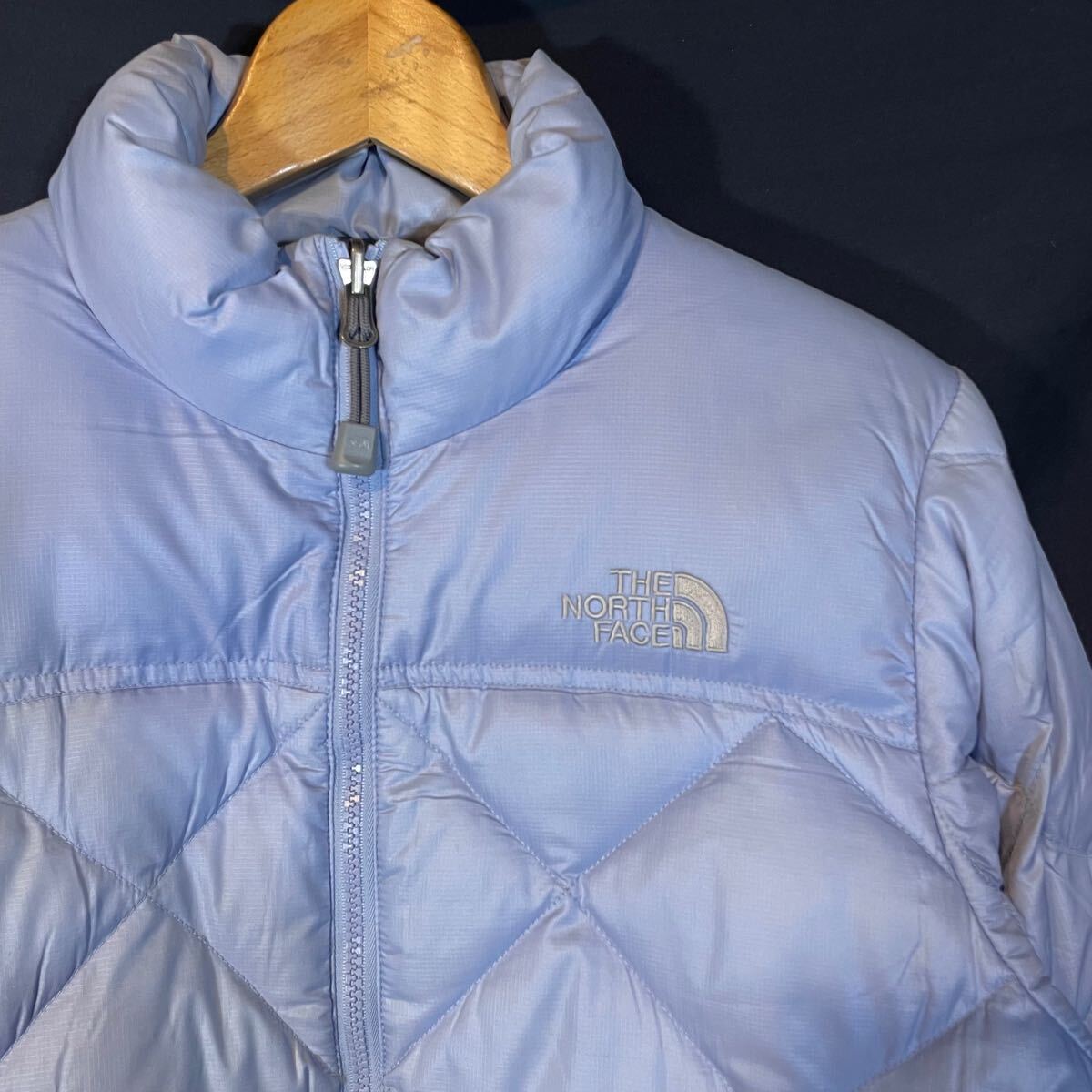 THE NORTH FACE キルティング ダウンジャケット ザノースフェイス レディース 600フィルパワー ナイロン アウトドア 刺繍ロゴ 柳10685