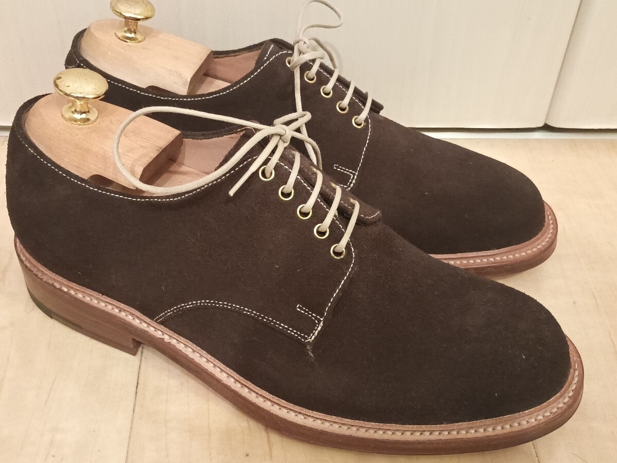 美品 高級ライン 英国製 Grenson グレンソン 革靴 125周年限定品