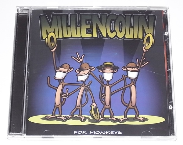 盤面美品 カタログ付き 中古 CD MILLENCOLIN ミレンコリン FOR MONKEYS フォー モンキーズ NOFX Hi-STANDARD ハイスタンダード PUNK