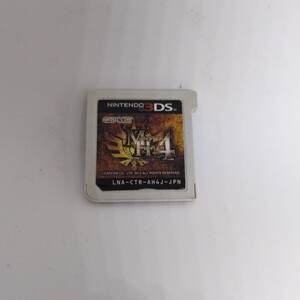 ニンテンドー3DS MH4 モンスターハンターソフトのみ カプコン★動作未確認ジャンク品(検索用 任天堂 モンハン ゲーム