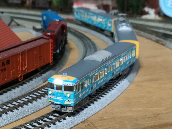 グリーンマックス 50680 JR 115系1000番台SETOUCHI TRAIN 3両編成セット動力付きせとうちトレインTORM白色LED室内灯装備動力装置整備点検済