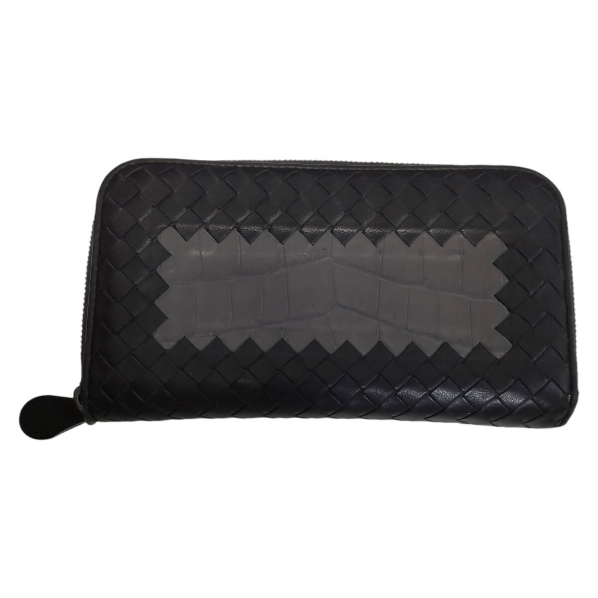 ボッテガ　クロコ長財布（484） BOTTEGA VENETA ボッテガヴェネタ 長財布 イントレチャート 財布