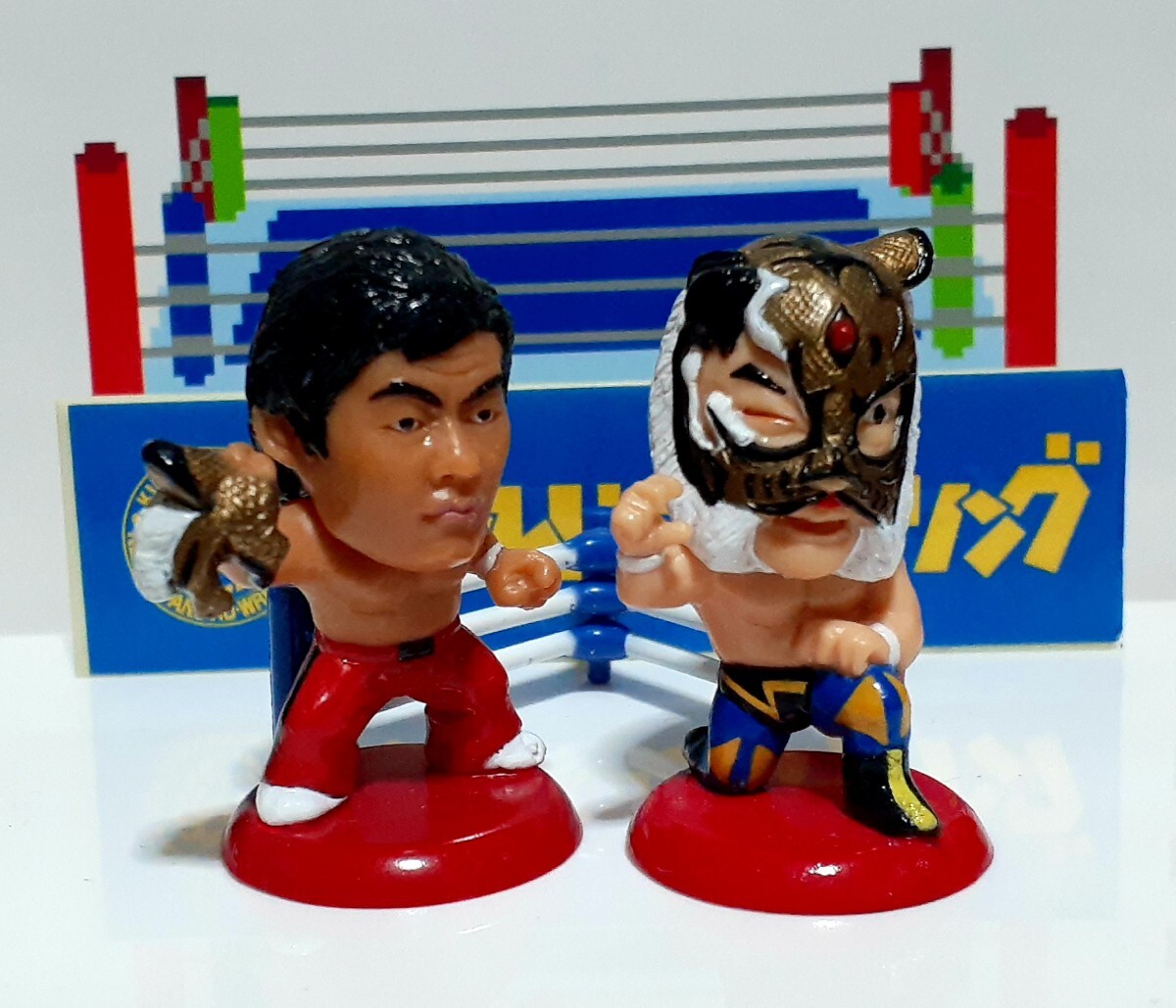 プロ格ヒーローズ 初代タイガーマスク6体セット フィギュア Yahoo!オークション -「初代タイガーマスク フィギュア