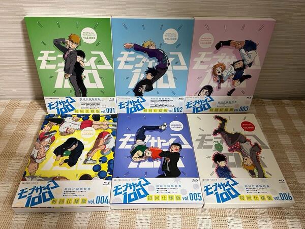 モブサイコ100 初回全6巻セット Blu-ray 即決 送料無料