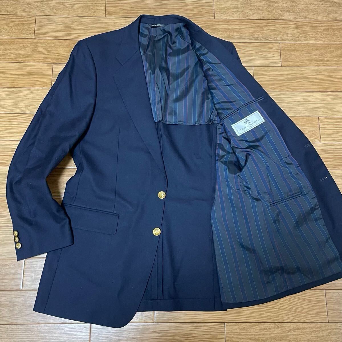 Kent VAN JACKET ヴァンヂャケット期紺ブレザー 165-84-73