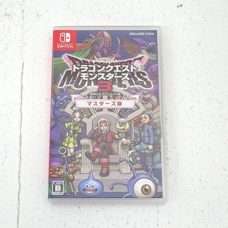 中古品）ドラゴンクエストモンスターズ3 マスターズ版（コード未