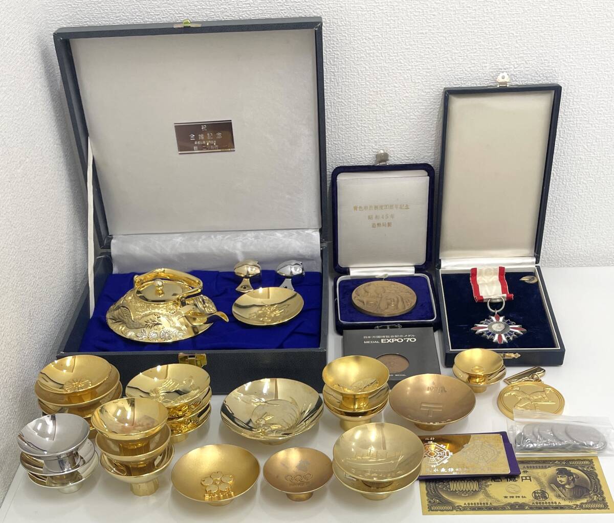 Yahoo!オークション -「金属工芸品」(金製) (金属工芸)の落札