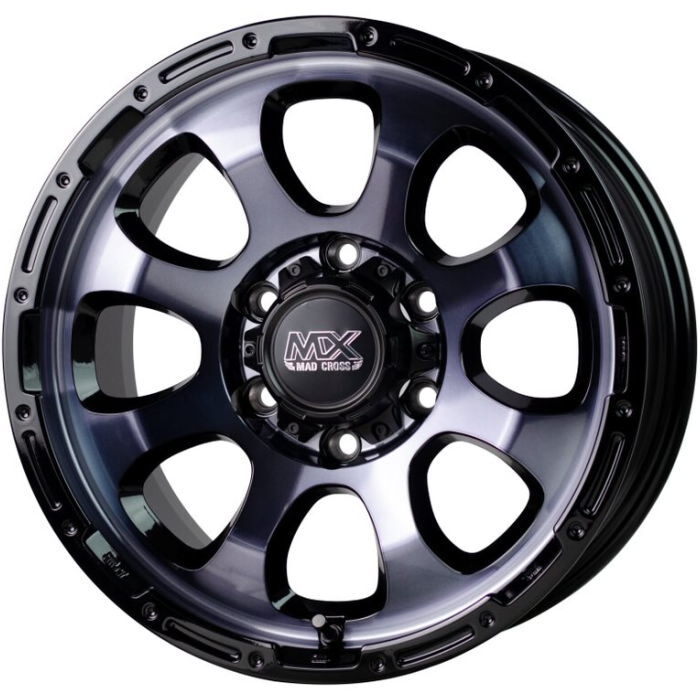 BRIDGESTONE ALENZA 001 215/60R17 MAD CROSS GRACE ブラッククリア 17インチ 8J+20 6H-139.7 4本セット