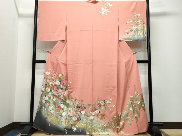 Yahoo!オークション -「木下」(訪問着) (女性和服、着物)の落札 Yahoo!オークション -「木下」(訪問着) (女性和服、着物)の落札