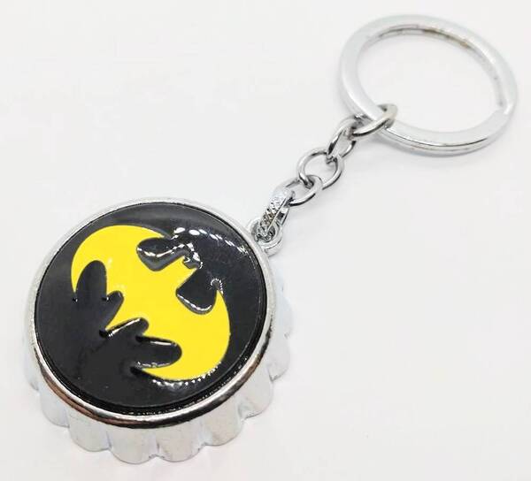 送料無料 バットマン 栓抜き DC キーリング キーホルダー コミック アメリカン雑貨 スマアク