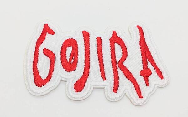 送料無料 ゴジラ ロックバンド アイロン のりつき 刺繍 ワッペン アップリケ アメリカン雑貨 スマアク