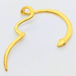 送料無料 【イヤーフック】スリム スネーク ゴールド ストリート ロック ゴスロリ アメリカン雑貨 スマアク