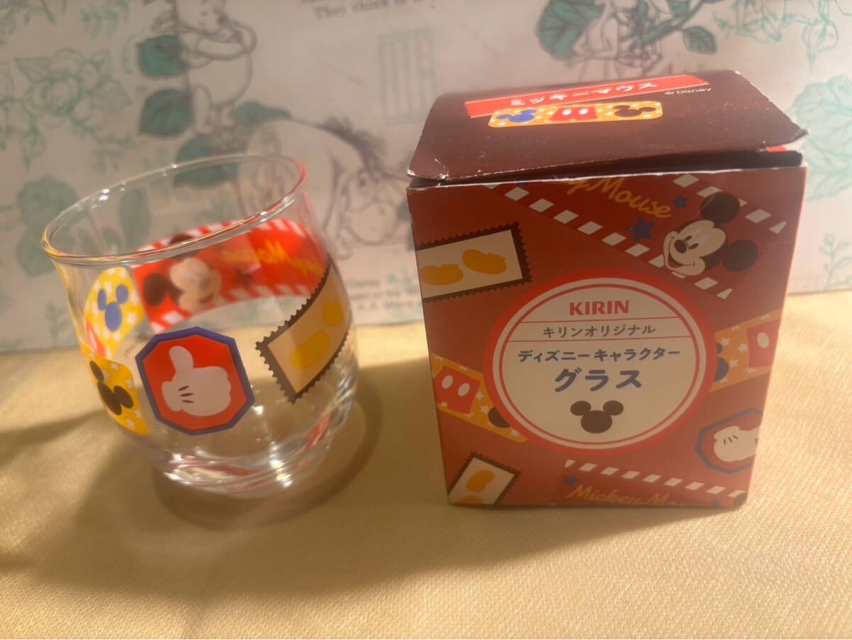 ☆ミッキーマウス グラス 3個 非売品