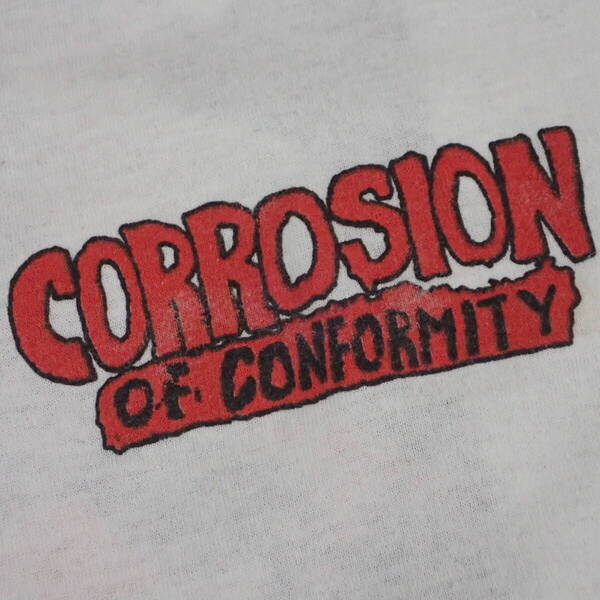 ■ 80s Corrosion of Conformity Vintage T-shirt ■ C.O.C ヴィンテージ Tシャツ 当時物 本物 バンドT ロックT thrash