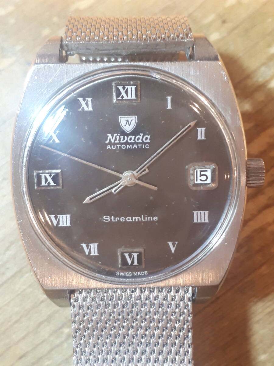 Yahoo!オークション -「nivada」(3針＋カレンダー) (アナログ