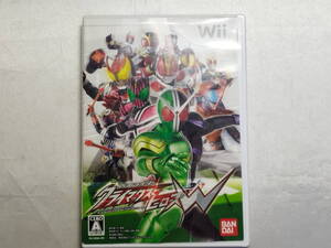 中古品/傷・欠品有り Wiiソフト 仮面ライダークライマックスヒーローズW 説明書欠品