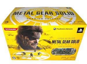 デッドストック 未使用品 psp 本体 メタルギア ピースウォーカー
