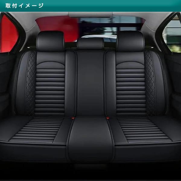 汎用 レザー シートカバー 黒 ブラック 運転席 助手席 2列目 前後席 被せるタイプ ホンダ CRV RD2 汎用 レザー シートカバー 黒 ブラック 運転席 助手席 2列目 前後席 被せるタイプ ホンダ CRV RD2