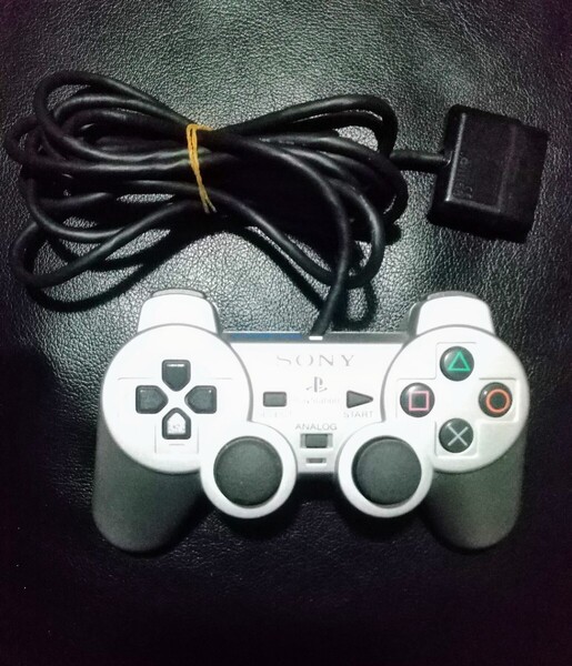 PS2 コントローラー DUALSHOCK2 シルバー