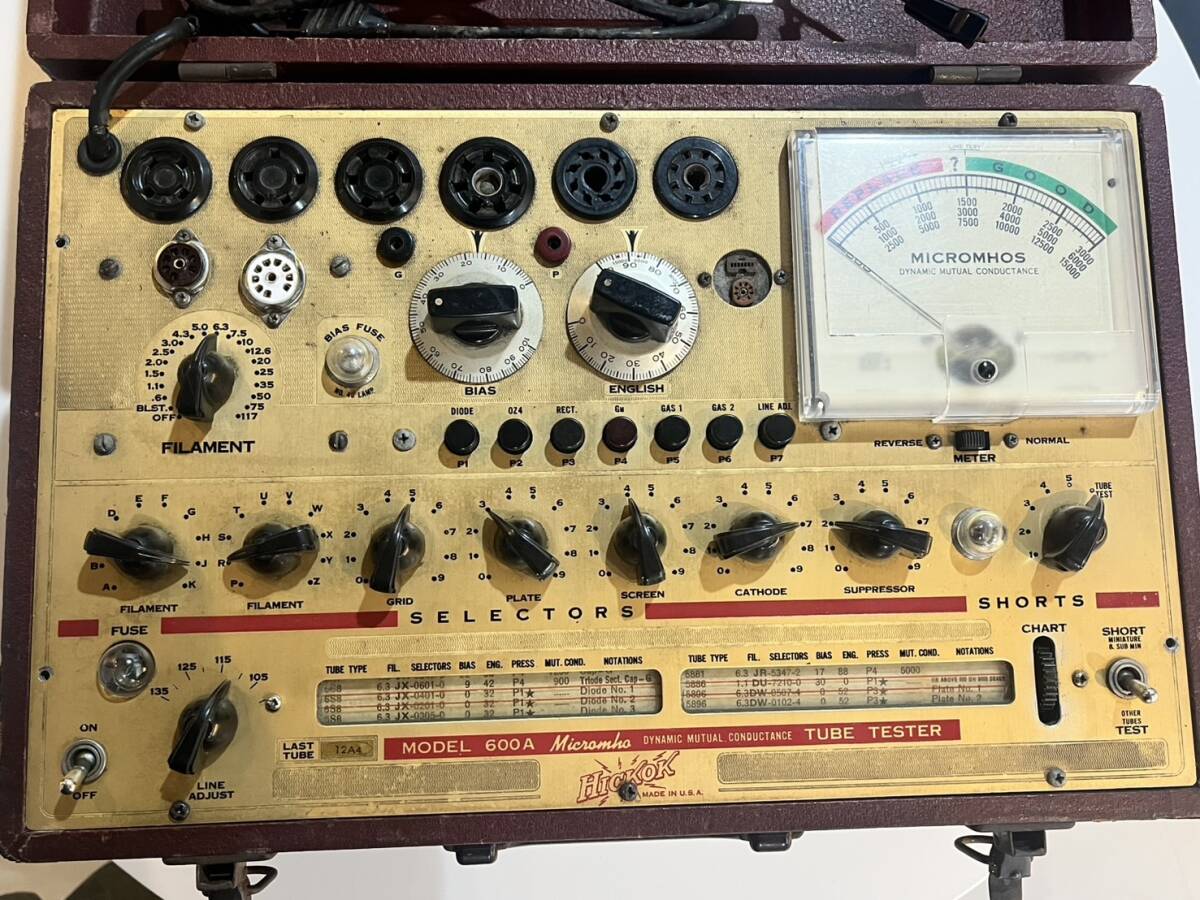 チューブテスタ 真空管テスタ B&K MODEL707 中古 (452)