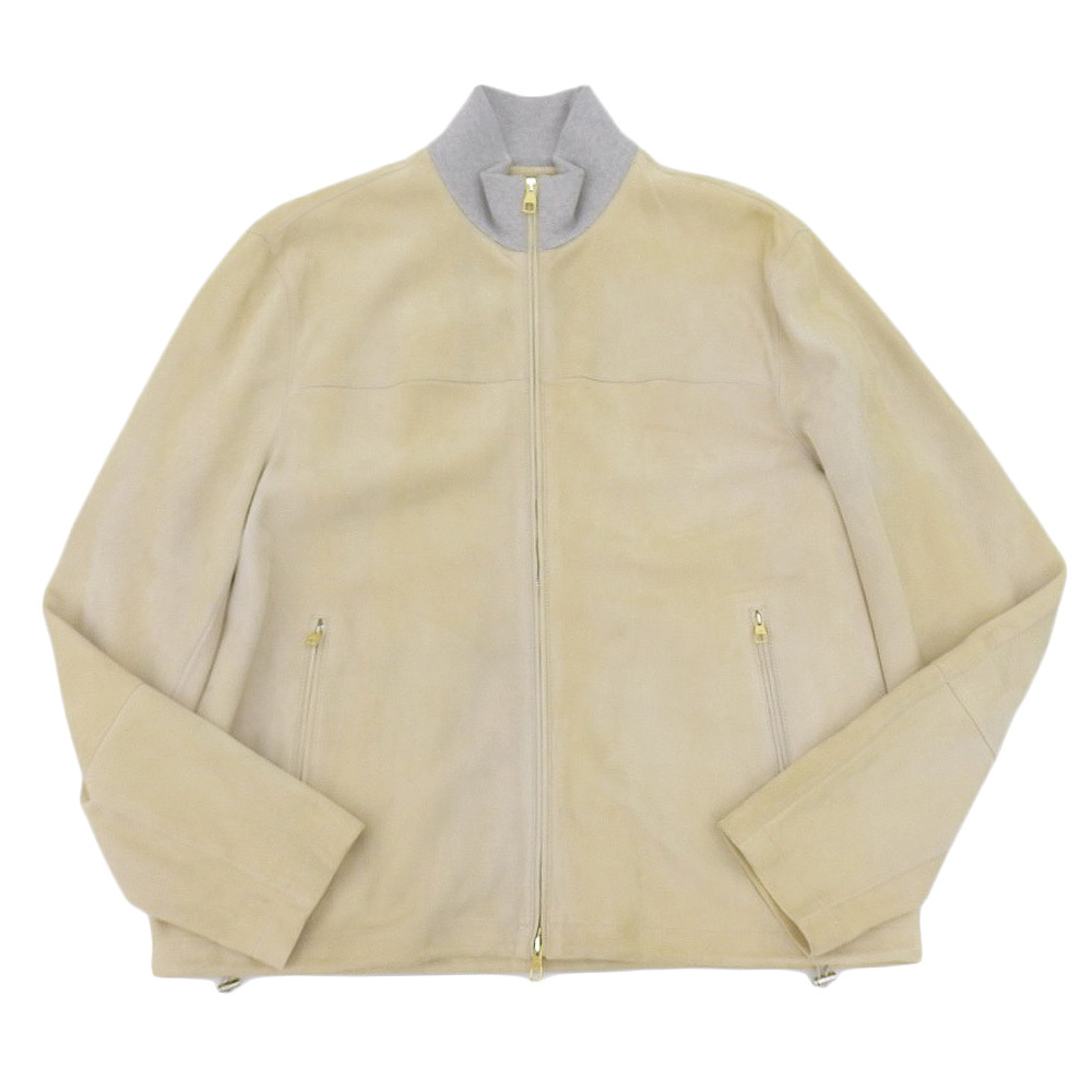 美品dunhill カシミヤウール×羊革レザージャケット イタリア製 美品dunhill カシミヤウール×羊革レザージャケット イタリア製