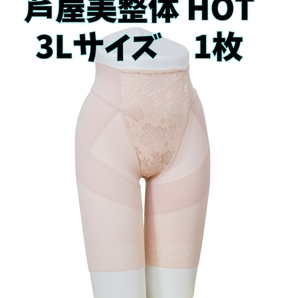 芦屋美整体 骨盤スリムショーツ HOT ベージュ 3Lサイズ 補正下着