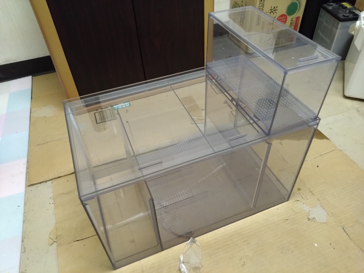 □国産3層式濾過槽□500×300×300h□オーバーフロー水槽 □国産3層式濾過槽□500×300×300h□オーバーフロー水槽