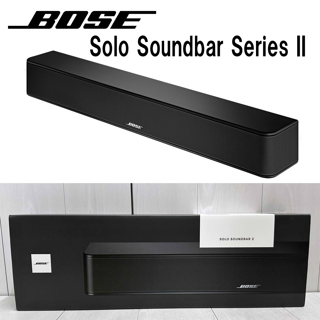 Yahoo!オークション -「BOSE SOLO SOUNDBAR SERIES Ⅱ」の落札 Yahoo!オークション -「BOSE SOLO SOUNDBAR SERIES Ⅱ」の落札