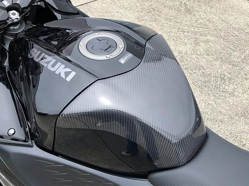 HAYABUSA 2型用 A-TEC Black Diamond タンクカバー - パーツ