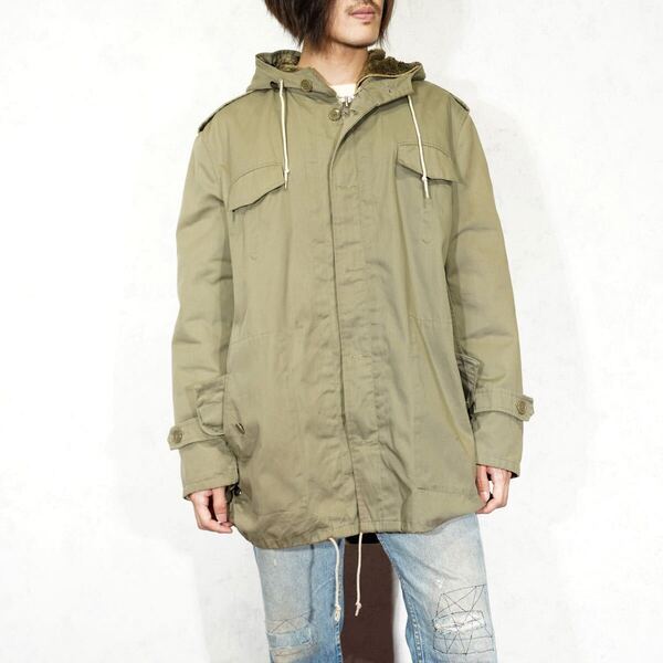 EU VINTAGE EU MILITALY MODS COAT WITH LINER/ヨーロッパ古着ヨーロッパミリタリーモッズコート